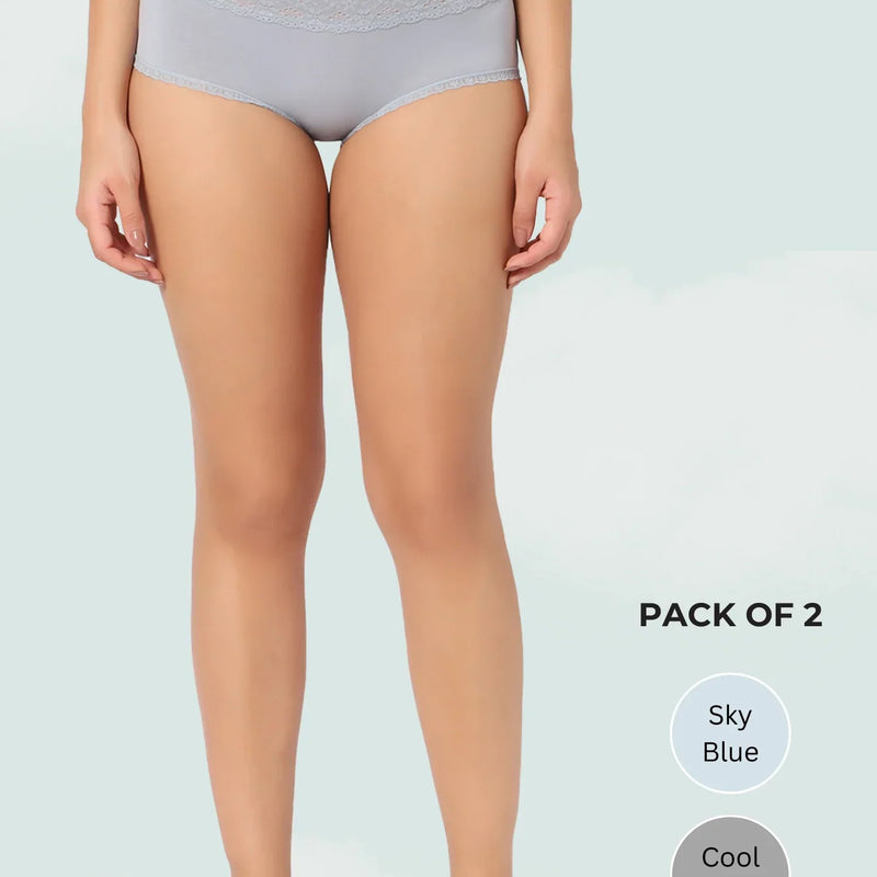 All Day Wellness Bundle - Modal Bae Hipster Briefs for Women
