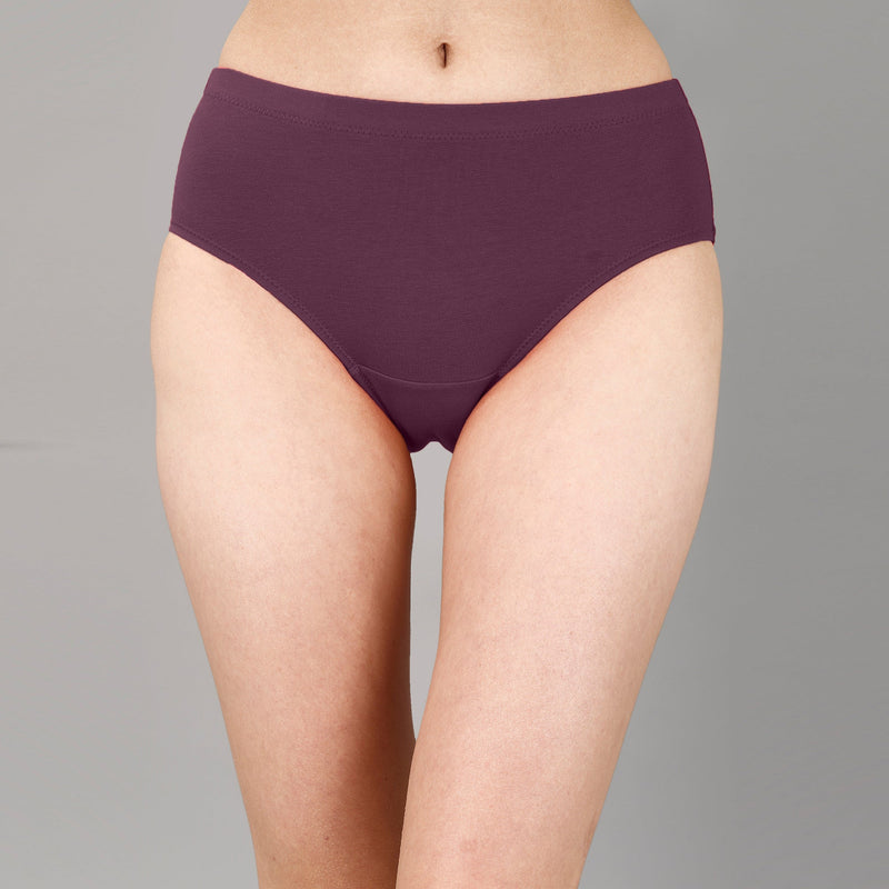 High Rise Full Coverage Cotton Hipsters – Pack of 3
