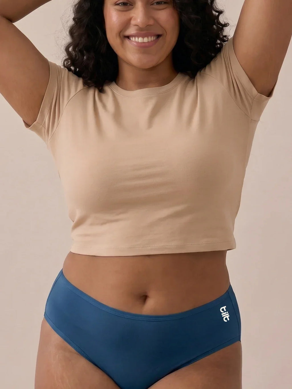 Blue Bamboo Absorbent Underwear