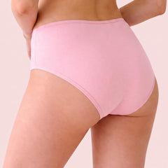 Women High Rise Cotton Hipster Panty -Pack Of 3