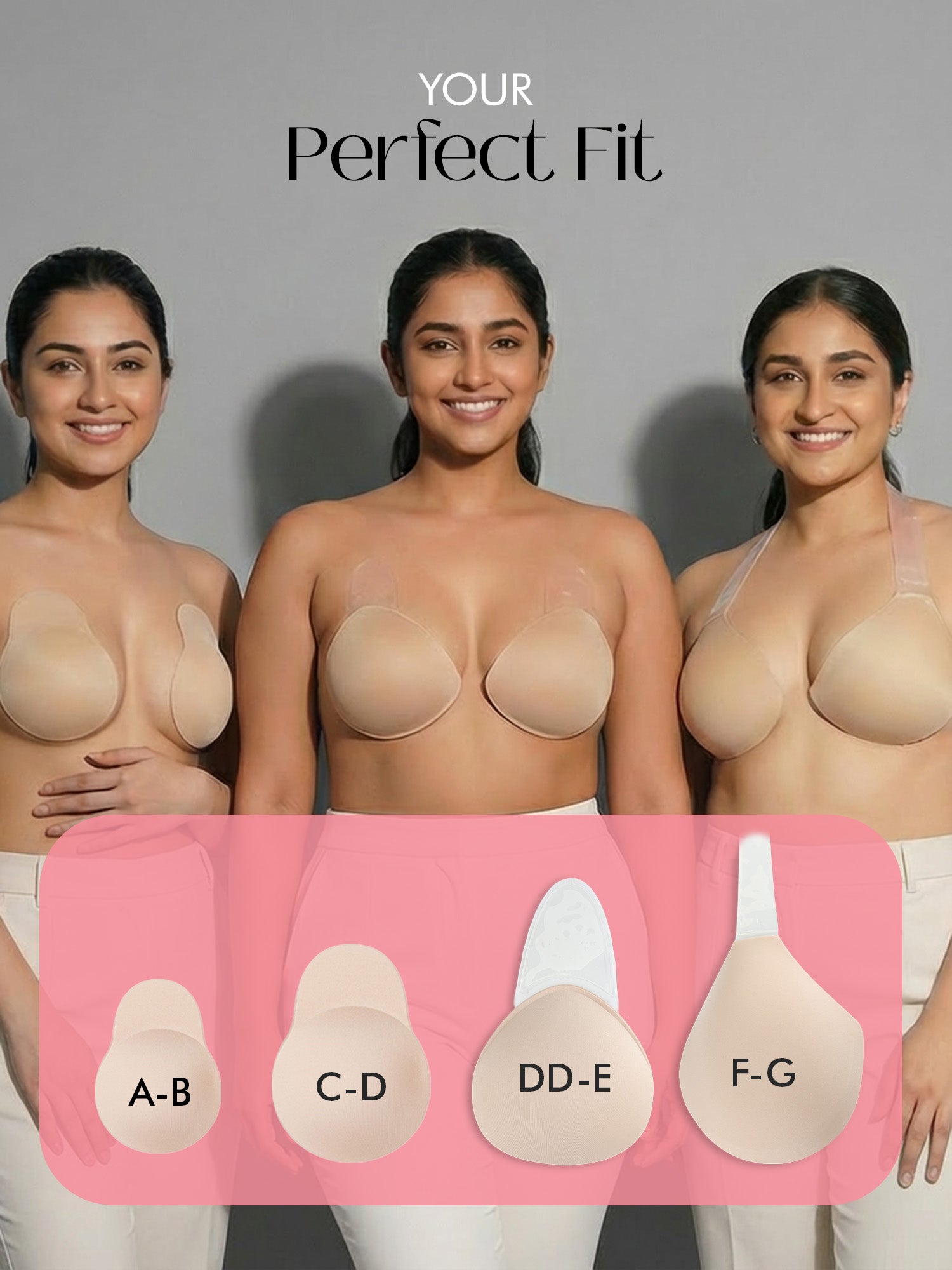 Breast Cups - nude - A-B