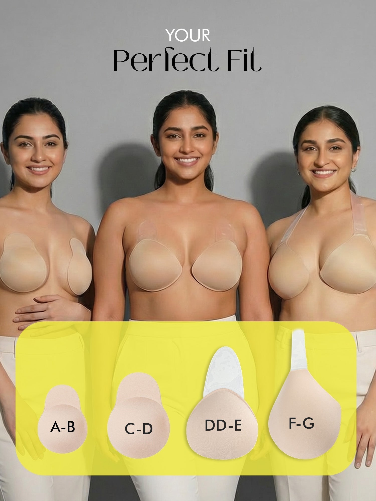 Breast Cups - nude - DD-E