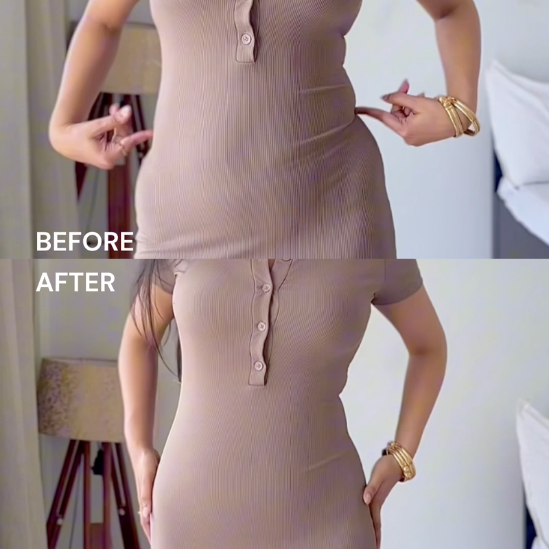 Open Bust Mid Thigh Bodysuit
