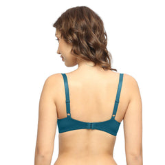 SOIE Woman - Medium Coverage Padded Wired Lace Bra - -for Women