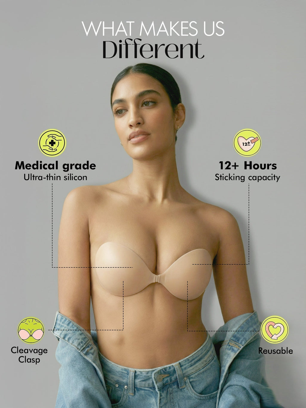 Cleavage Bra X Shaper Brief