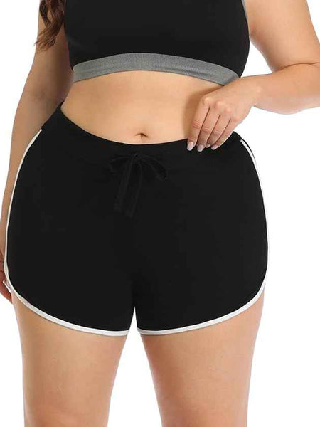 Plus Size for Women Cotton Shorts Dolphin Design Athletic Shorts Women Sports Shorts for Dance, Yoga, Running