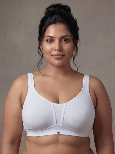 No-Dig Full Coverage Cotton Minimizer Bra