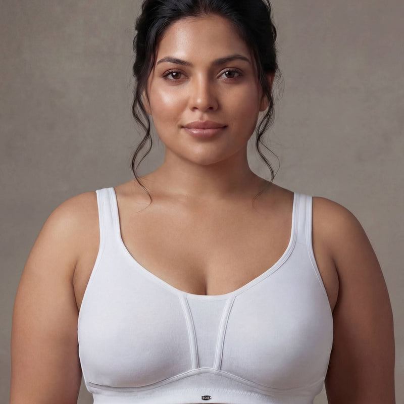 No-Dig Full Coverage Cotton Minimizer Bra