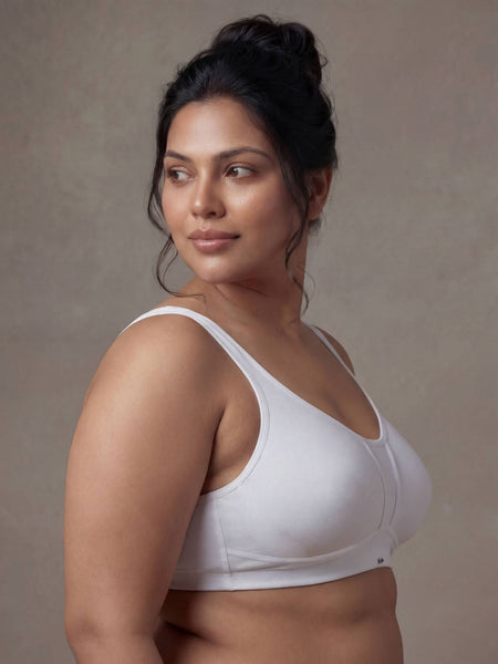 No-Dig Full Coverage Cotton Minimizer Bra