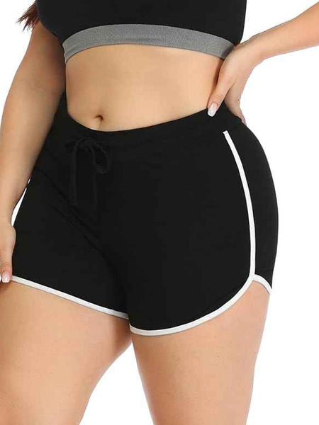 Plus Size for Women Cotton Shorts Dolphin Design Athletic Shorts Women Sports Shorts for Dance, Yoga, Running