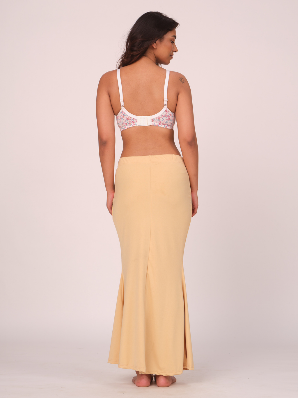 Munns & Mars Polyester Fish-Cut Saree Shapewear