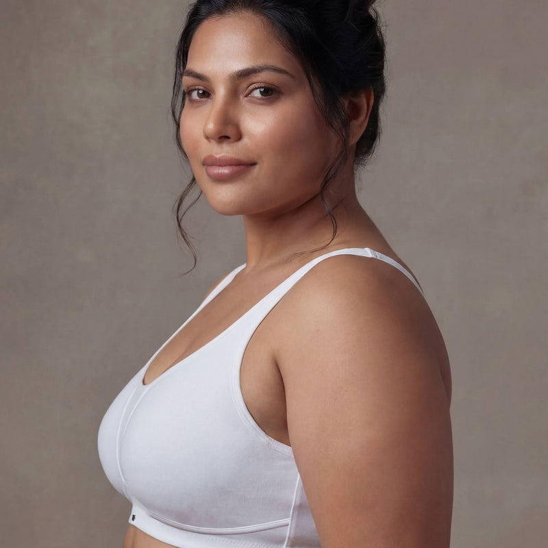 No-Dig Full Coverage Cotton Minimizer Bra