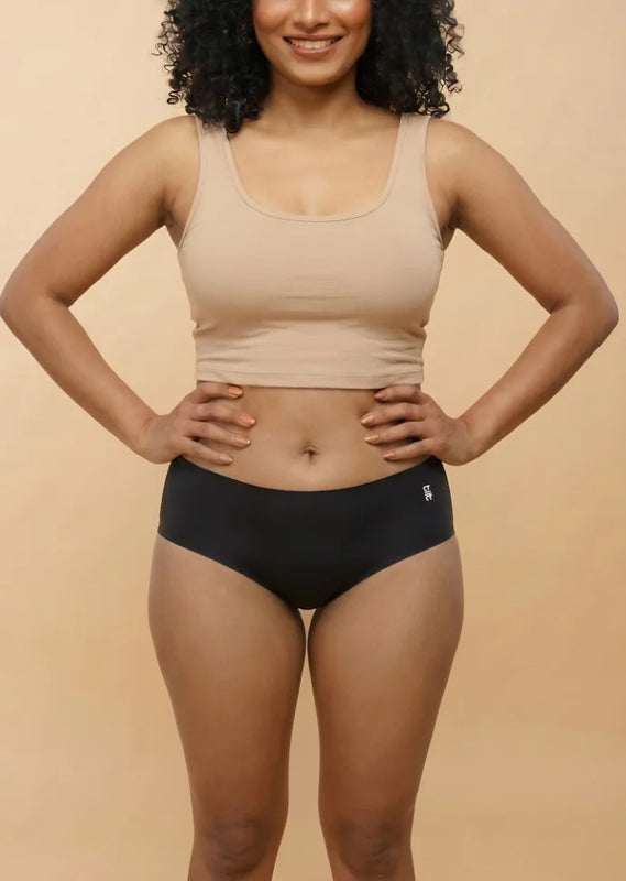 Assorted 3 Pack - Basics Mid-waist Seamless Underwear