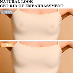 (Pack Of 2 Set )Skin Reusable Thin Silicone Nipple Cover Pasties Boobs Cover for Women