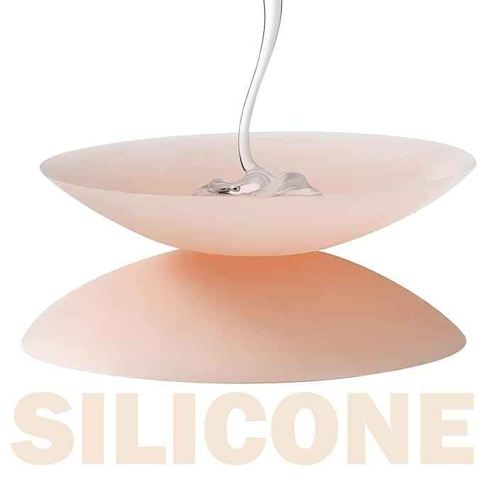 (Pack Of 2 Set )Skin Reusable Thin Silicone Nipple Cover Pasties Boobs Cover for Women