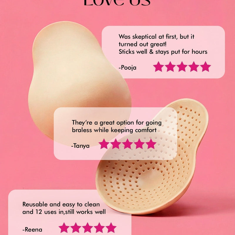 Reusable Breast Lift Cups - nude - A-B