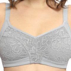 SOIE Woman - Full Coverage Non Padded Non Wired Lacy Bra - -for Women