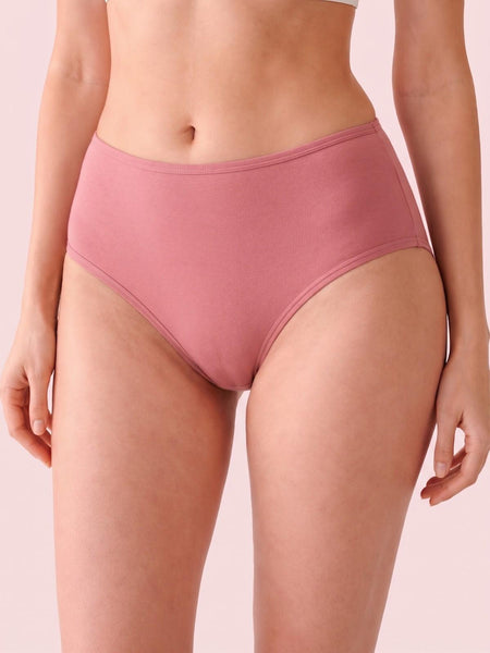 Women High Rise Cotton Hipster Panty -Pack Of 3