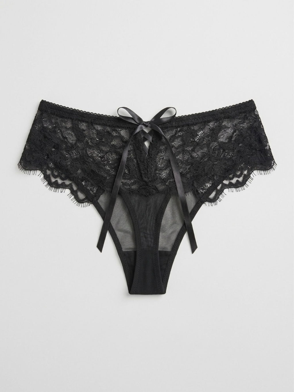 Soft Lace Mid Rise Thong.