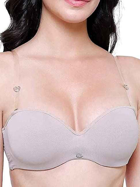 Women's Pack Of 2 Sets Adjustable Replacement Clear Seamless Shoulder Women Simple Bra Strap