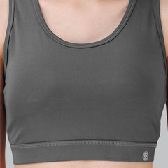 SOIE Woman - Medium Impact Quick Dry Racerback Athleisure Sports Bra - Bra -for Women
