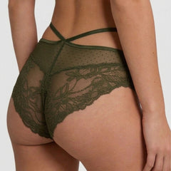 Mid-Rise Lace Bikini Brief- Pack of 2