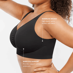 Seamless Wide Straps Everyday Bra