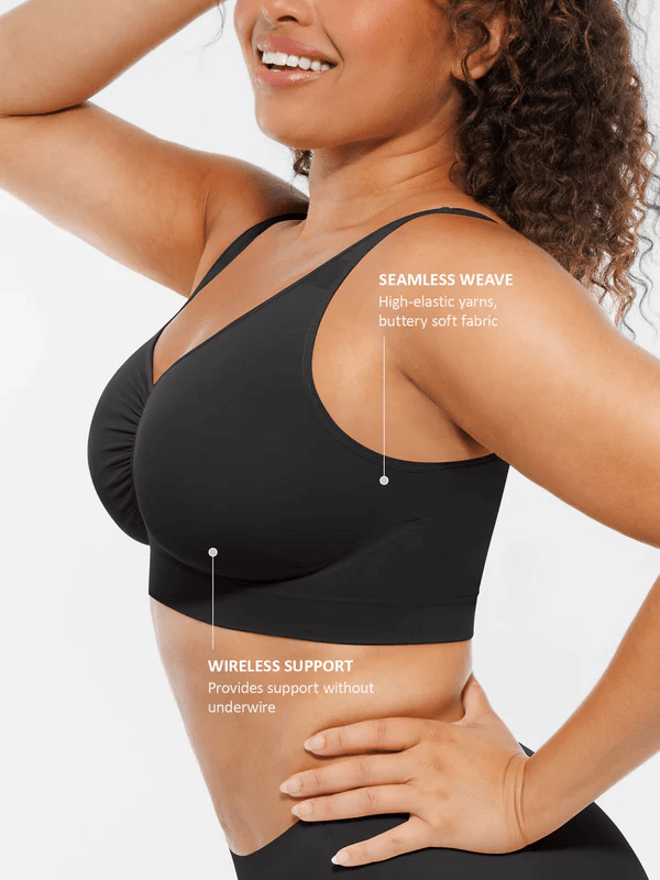 Seamless Wide Straps Everyday Bra