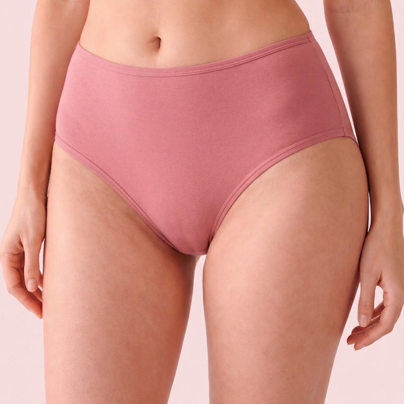 Women High Rise Cotton Hipster Panty -Pack Of 3