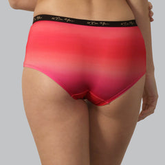 SOIE Woman - High Rise Full Coverage Printed Boyshorts - Panty -for Women