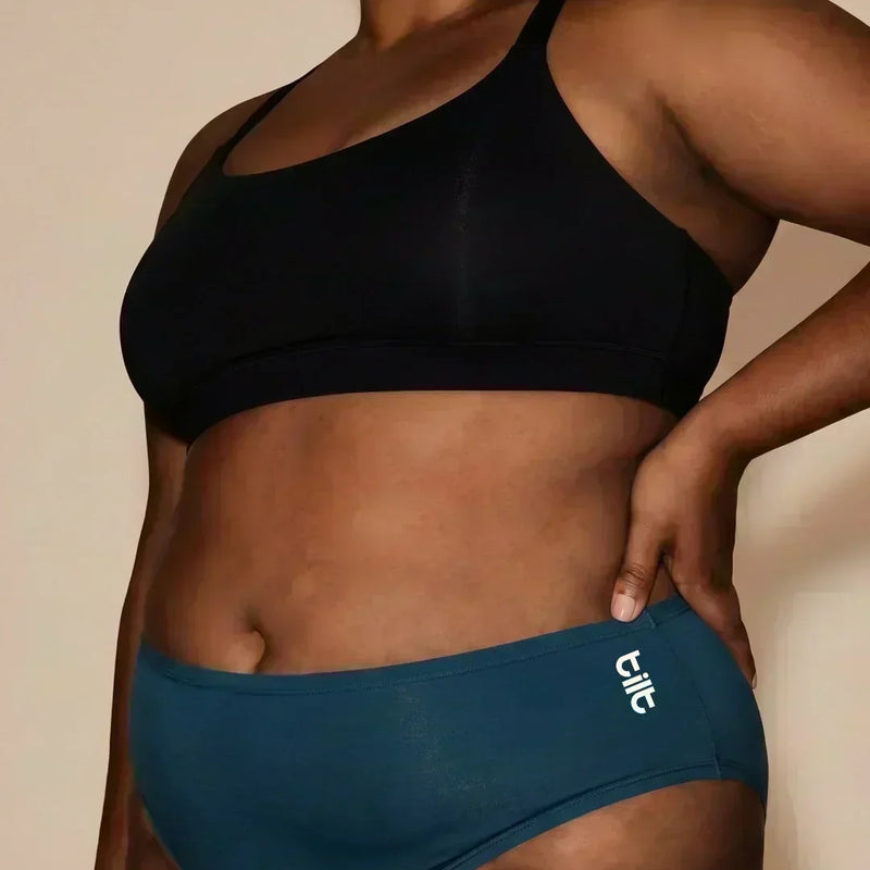 3 Pack - Blue Bamboo Absorbent Underwear