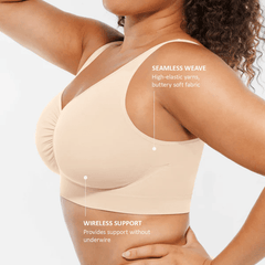Seamless Wide Straps Everyday Bra