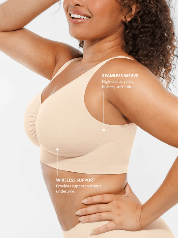 Seamless Wide Straps Everyday Bra
