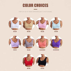 Pack Of 2 Womens Fashion Sports Bra | Seamless, Padded, Non-Wired Gym & Yoga Bra | High Support, Comfortable Everyday Bralette