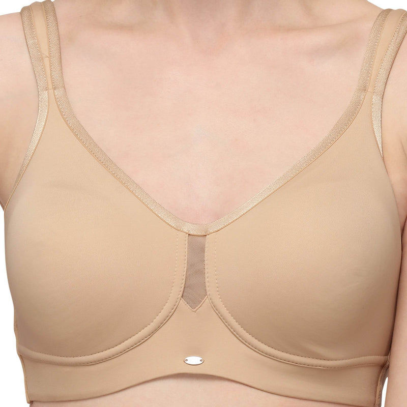 SOIE Woman - Full Coverage Minimizer Non Padded Non Wired Bra - Bra -for Women
