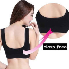 Pack Of 2 Womens Fashion Sports Bra | Seamless, Padded, Non-Wired Gym & Yoga Bra | High Support, Comfortable Everyday Bralette