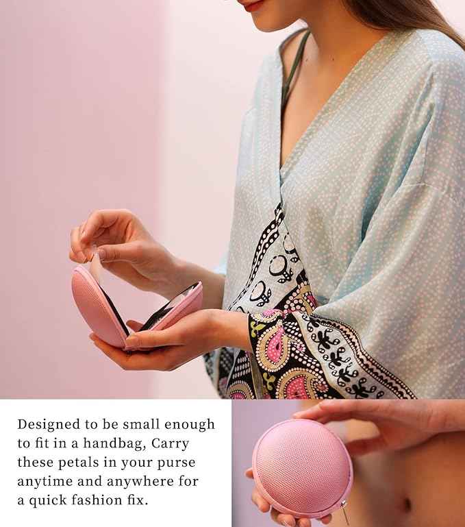 Women's Free Size 1 Pairs Adhesive Reusable Silicone Nipple Cover Pad