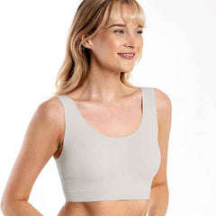 Pullover Wireless Bras for Women, Seamless Full Coverage U Neck No wire T-Shirt Bra