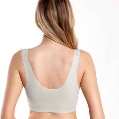 Pullover Wireless Bras for Women, Seamless Full Coverage U Neck No wire T-Shirt Bra