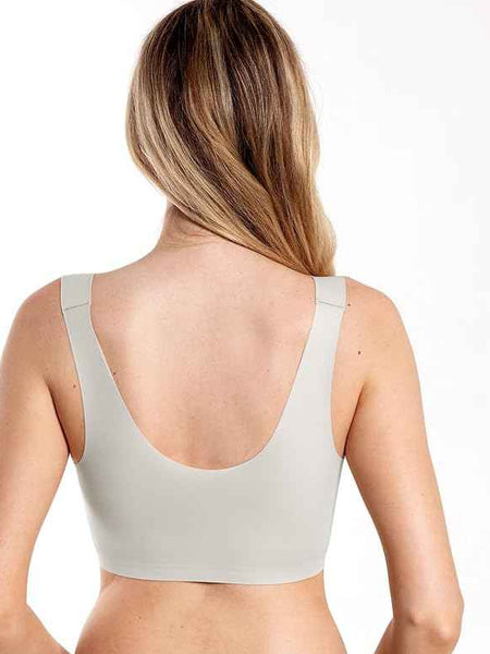 Pullover Wireless Bras for Women, Seamless Full Coverage U Neck No wire T-Shirt Bra