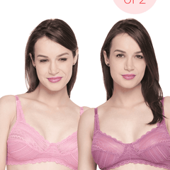 MAXTOUCH | Non Padded Lace Bra (COMBO)