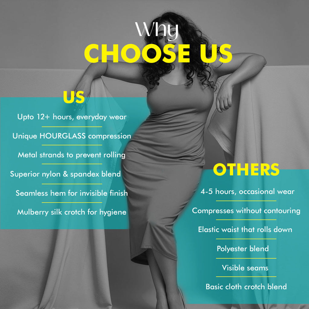 Tummy & Thigh Shaper Shorts (Medium Compression)