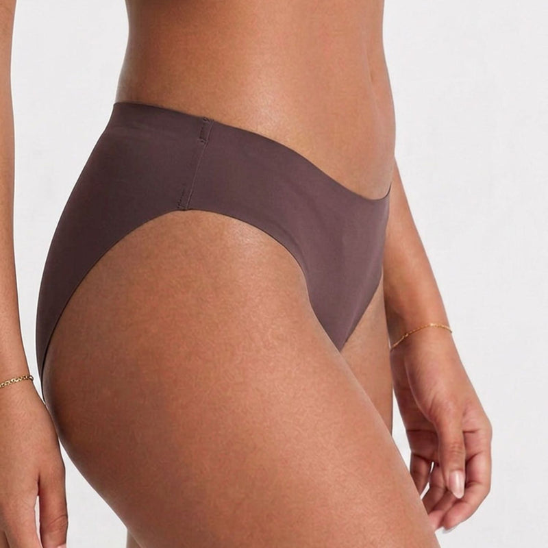 Mid-Rise Laser Cut Full Brief Panty-Pack of 5