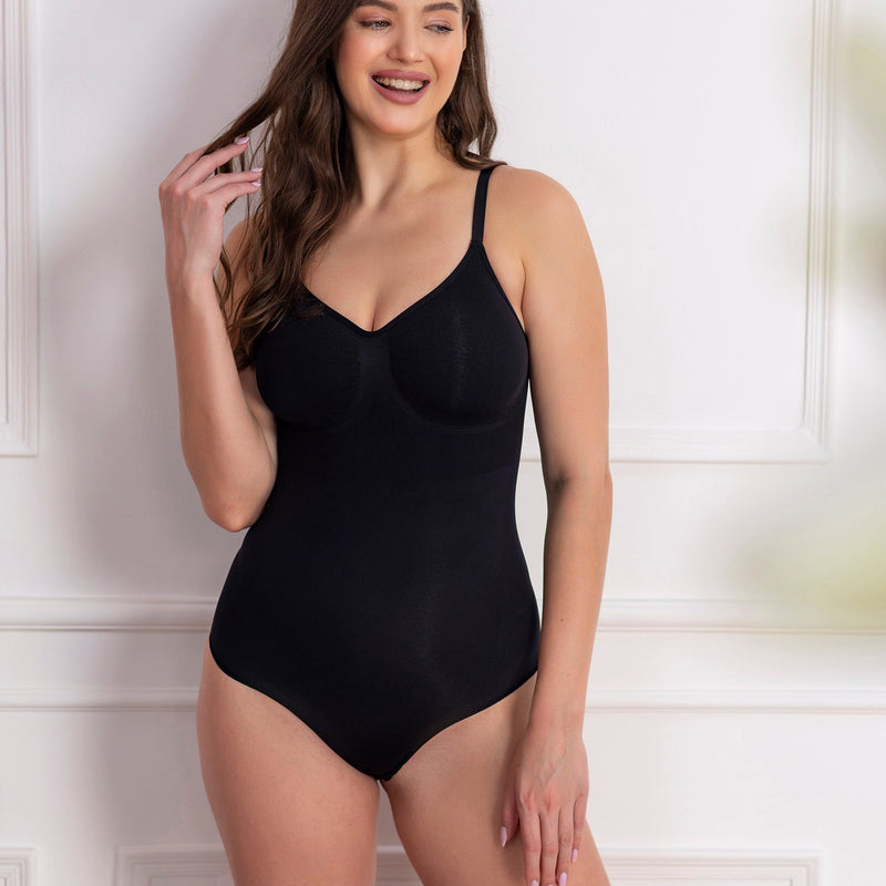 Compression Shapewear Bodysuit with Bikini