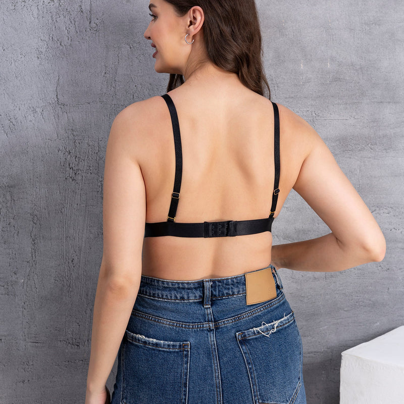 Velvet Bralette Non-Padded Non-Wired Bra