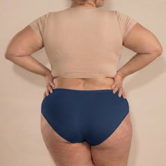 4 Pack - Blue Bamboo Absorbent Underwear