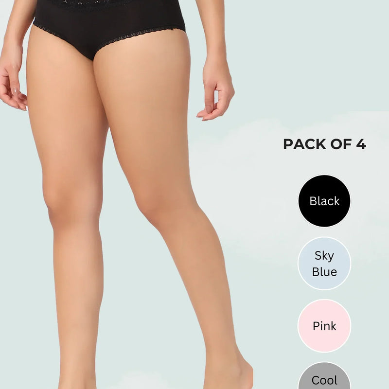 All Day Wellness Bundle - Modal Bae Hipster Briefs for Women