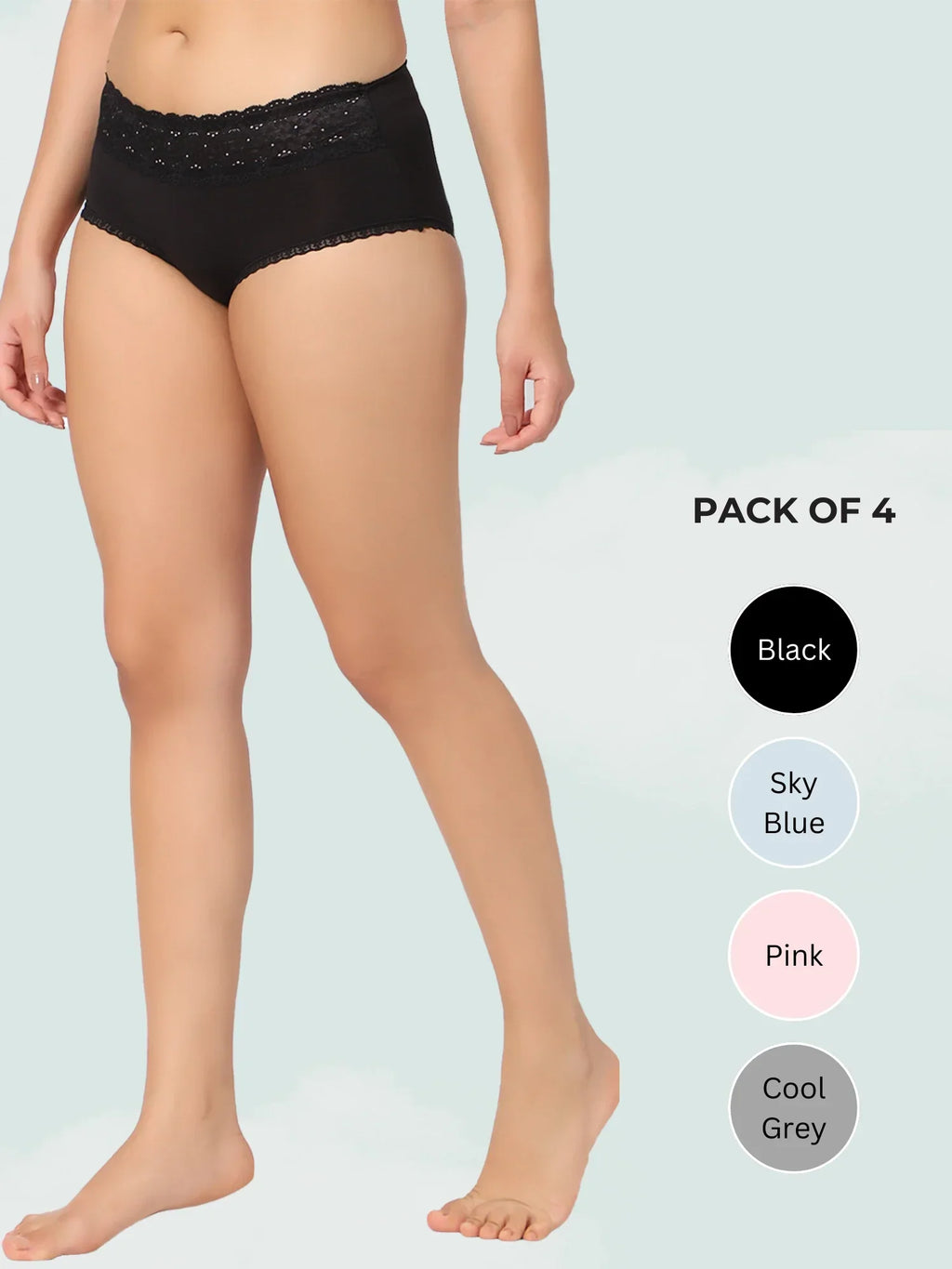 All Day Wellness Bundle - Modal Bae Hipster Briefs for Women