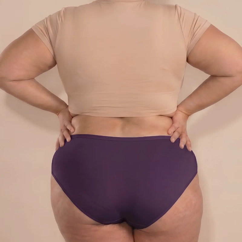 Violet Bamboo Absorbent Underwear