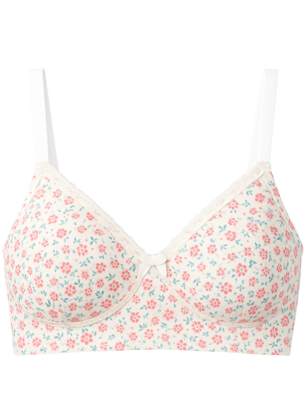 Munns & Mars Womens Cotton Lightly Padded T-Shirt Bra